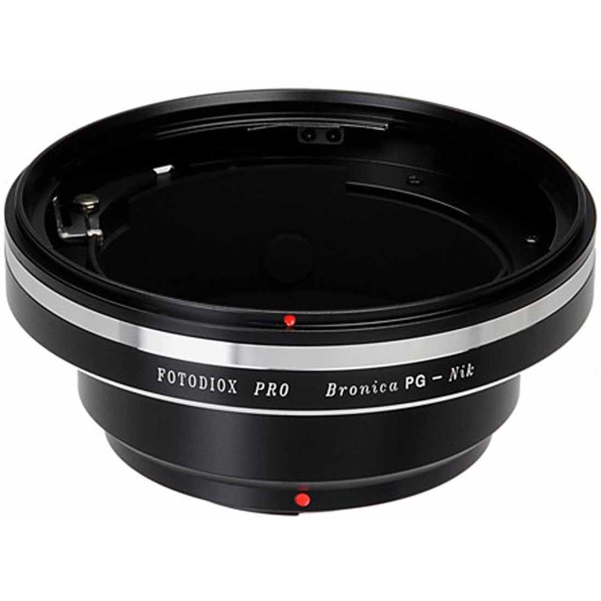 

Fotodiox Mount Adapter for Bronica PG Lens to Nikon F-Mount Camera