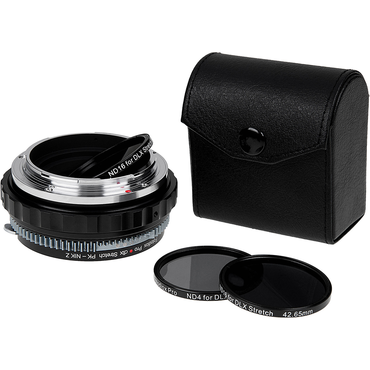 

Fotodiox DLX Stretch Lens Mount Adapter for Nikon Z Camera Pentax K Lens