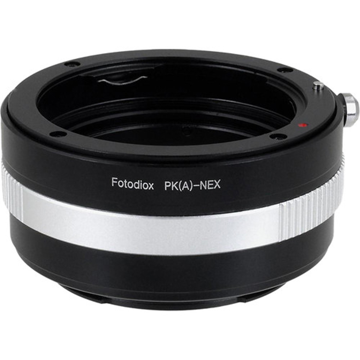 

Fotodiox Lens Mount Adapter, Pentax K AF DSLR Lens to Sony Alpha E-Mount Camera