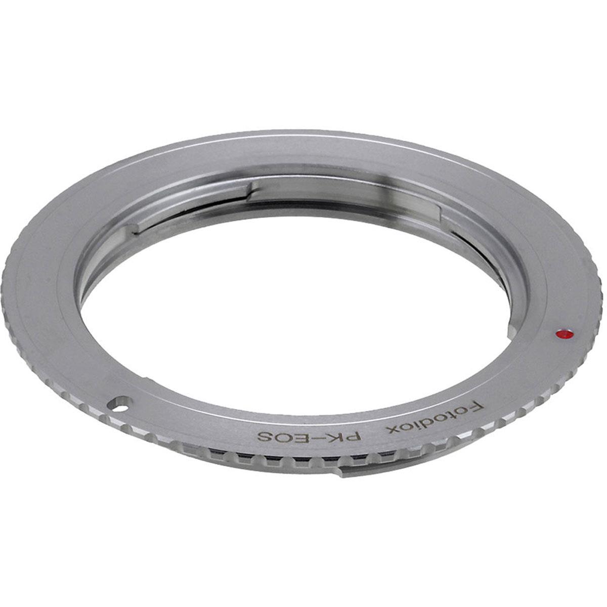 Image of Fotodiox Lens Mount Adapter for Pentax K Mount SLR Lens to Canon EF-S SLR Camera