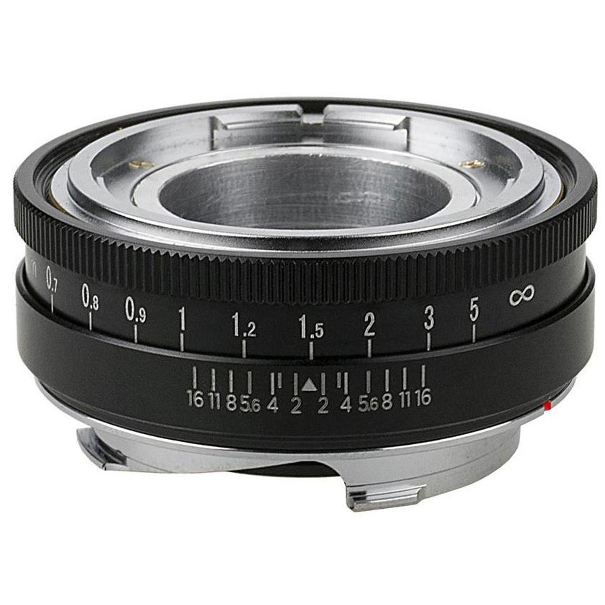 

Fotodiox Mount Adapter for Voigtlander Nokton & Ultron 50mm Lens to Leica, Black
