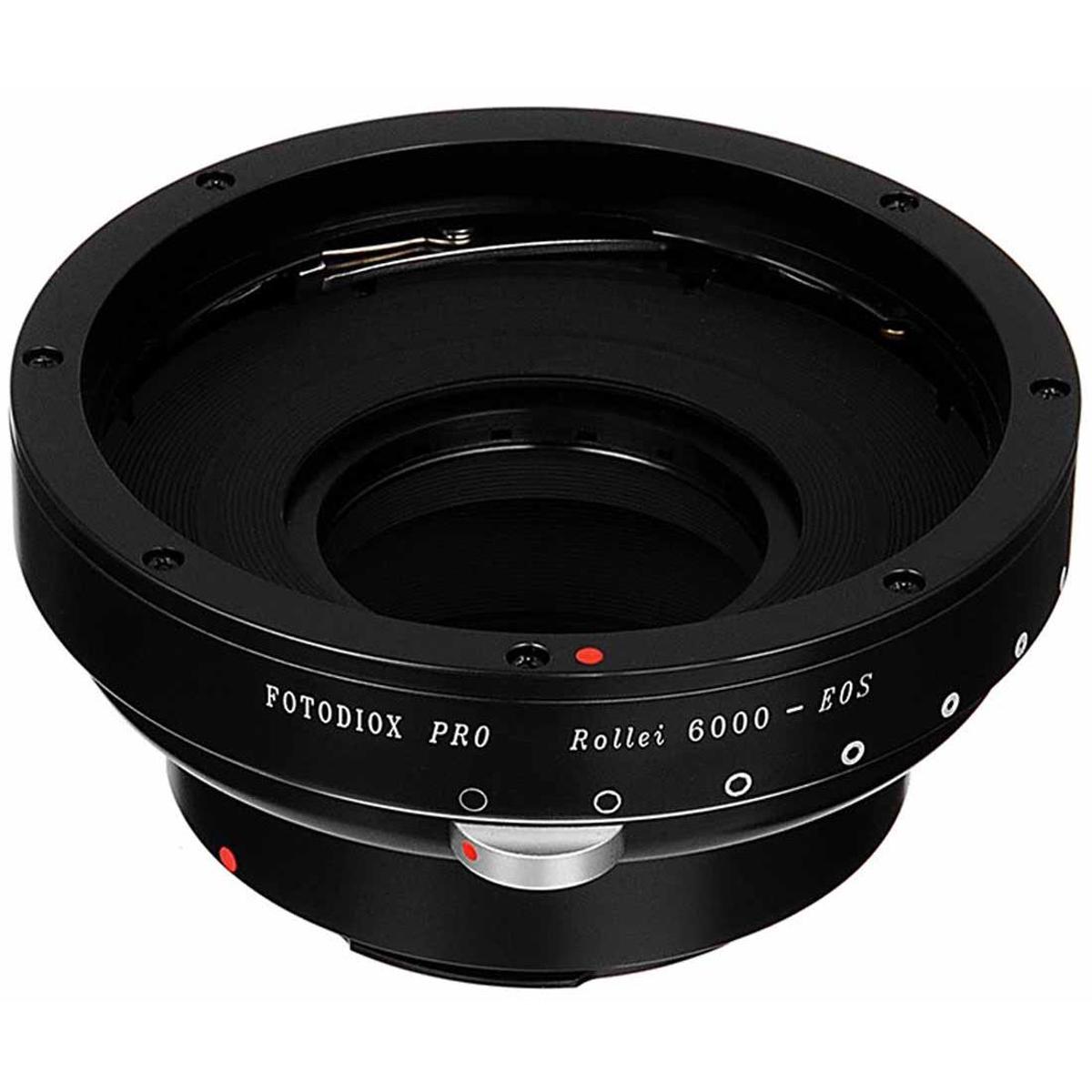 

Fotodiox Pro Mount Adapter for Rollei 6000 Lens to Canon EOS EF-Mount Camera