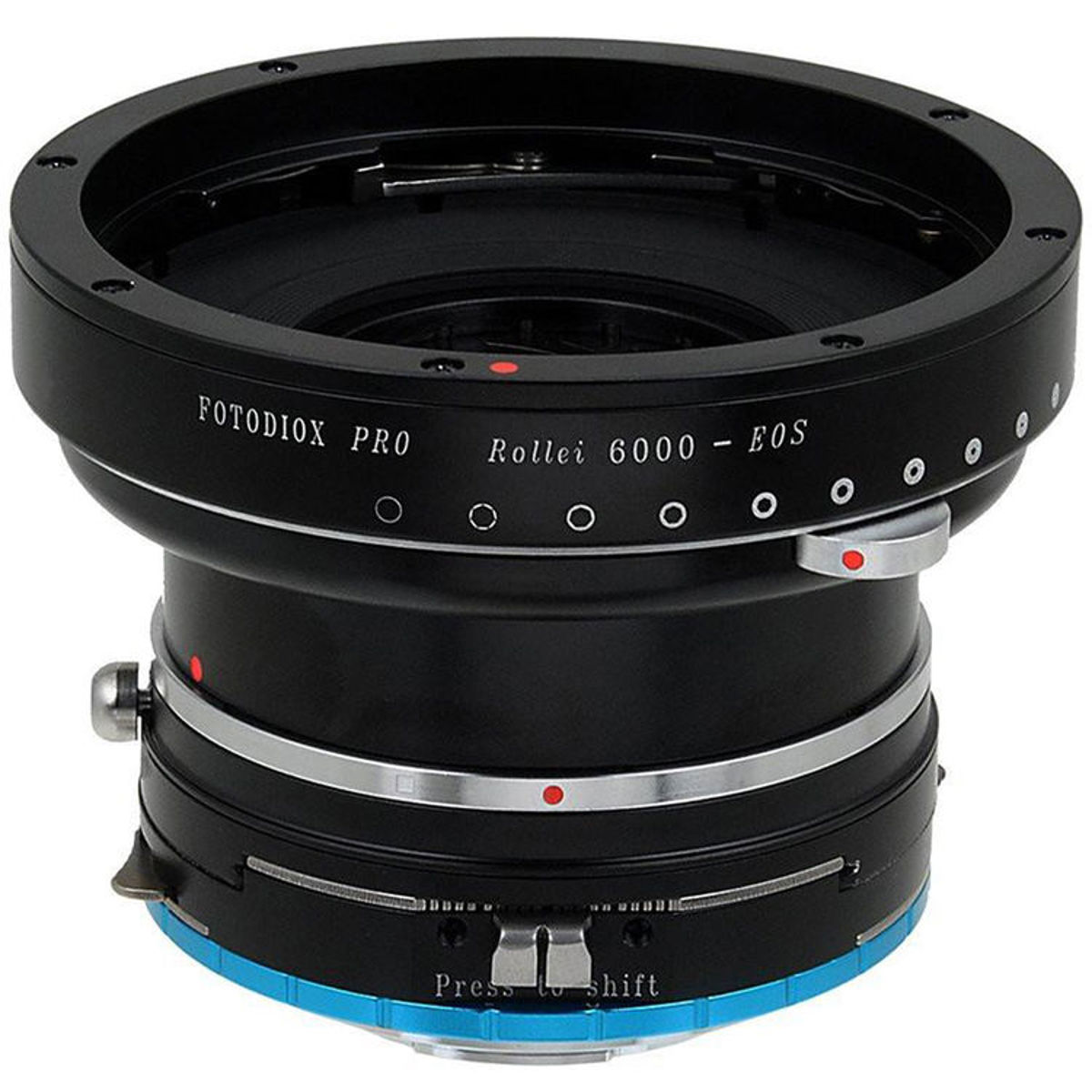 

Fotodiox Pro Double Shift Adapter, Rollei 6000 & Canon EF/EF-S Lens to Fuji X
