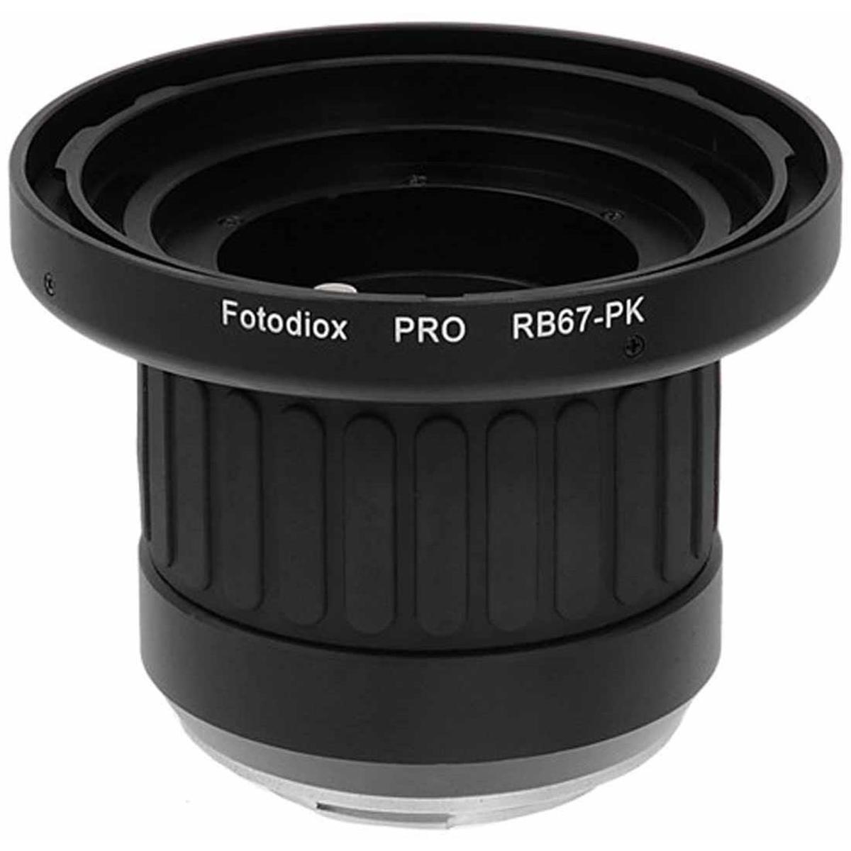 

Fotodiox Mount Adapter for Mamiya RB67 Lens to Pentax K Mount Camera