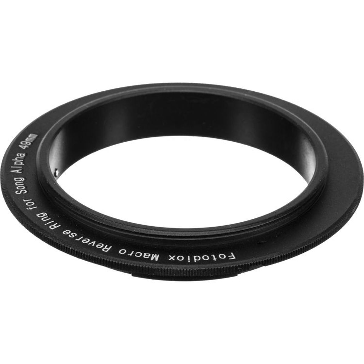 

Fotodiox 49mm Filter Thread Macro Reverse Mount Adapter Ring for Sony Alpha E