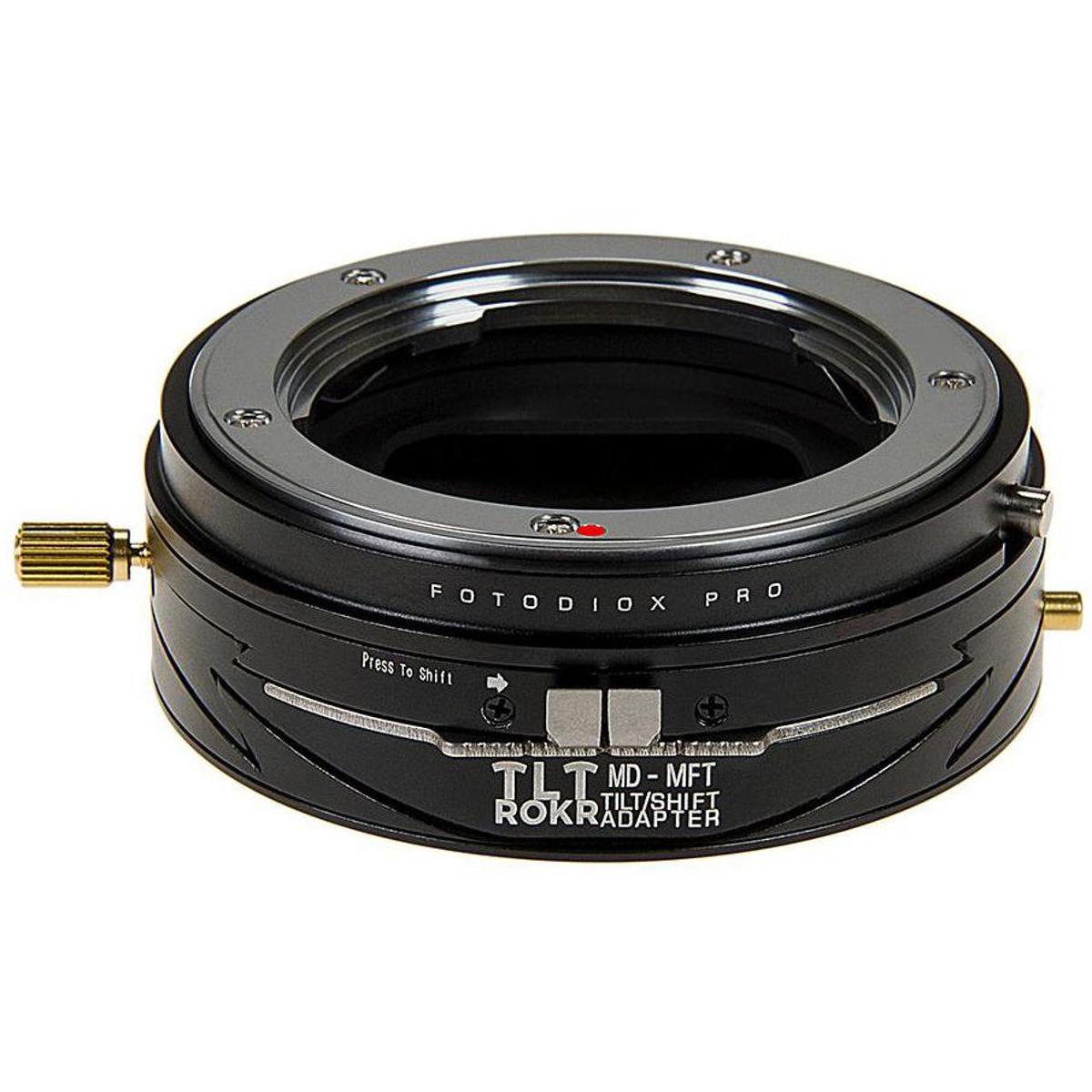 

Fotodiox Pro TLT ROKR Tilt/Shift Adapter, Minolta SR/MD/MC Lens to MFT/M4/3 Cam