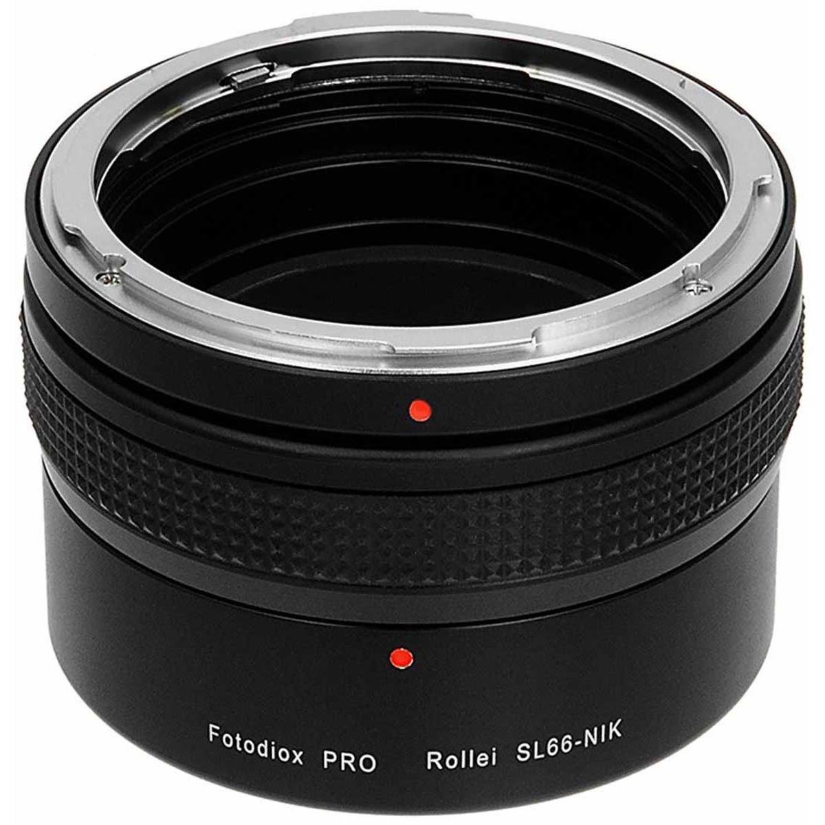 

Fotodiox Mount Adapter for Rolleiflex SL66 Lens to Nikon F-Mount Camera