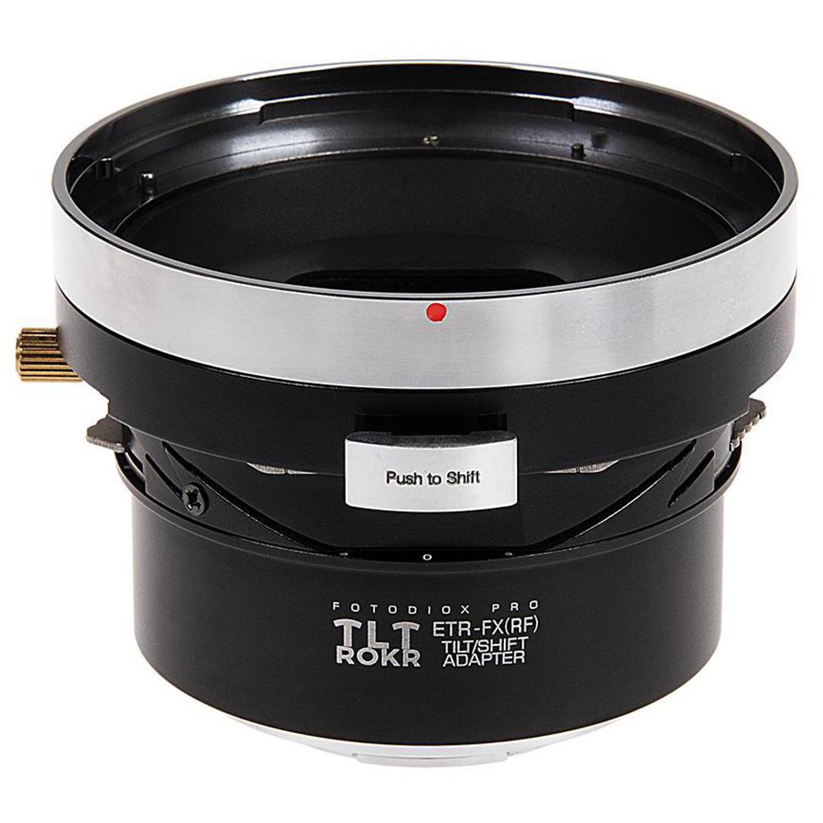 

Fotodiox Pro TLT ROKR Lens Mount Adapter for Bronica ETR Lenses to Fuji X Camera