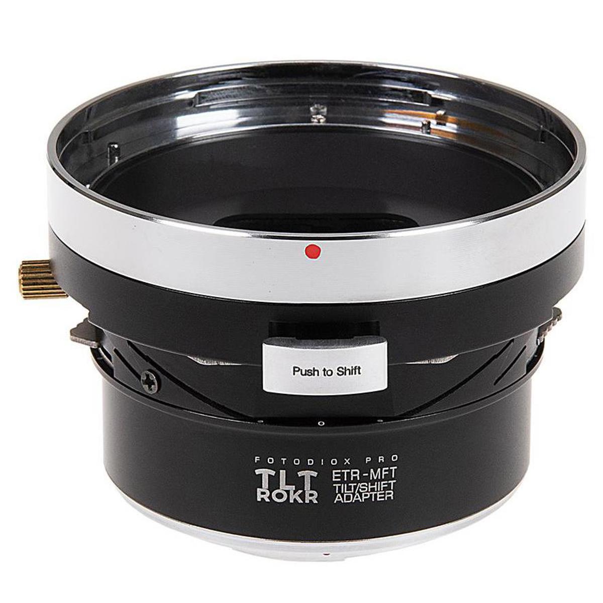 

Fotodiox Pro TLT ROKR Lens Mount Adapter, Bronica ETR SLR Lenses to MFT Camera
