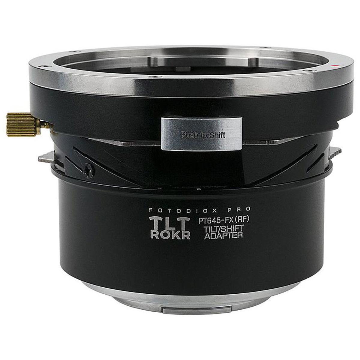 

Fotodiox Pro TLT ROKR Lens Mount Adapter for Pentax 645 Lenses to Fuji X-Series