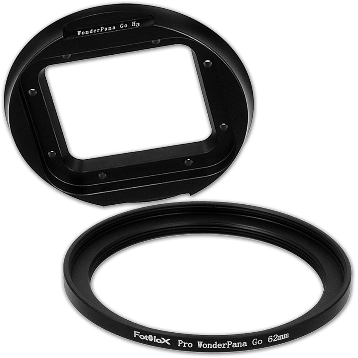 

Fotodiox GoTough WonderPana Go Filter Adapter with 62mm Step-Up Ring Kit