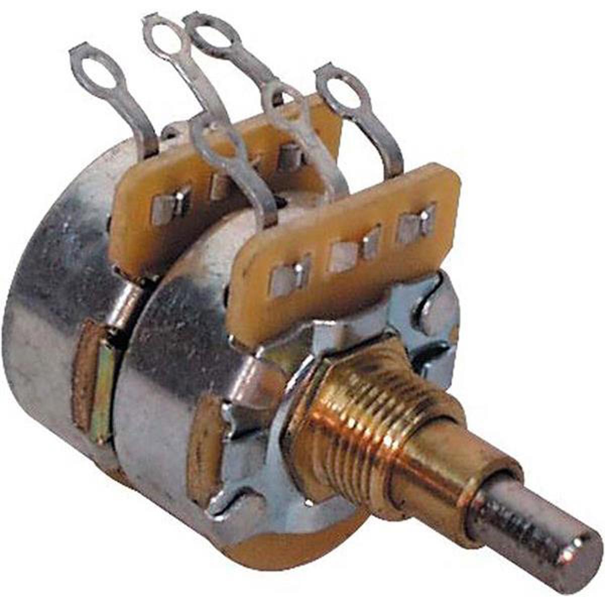 

Fender Concentric 250K/500K Audio Solid Shaft Potentiometer (Volume and Tone)