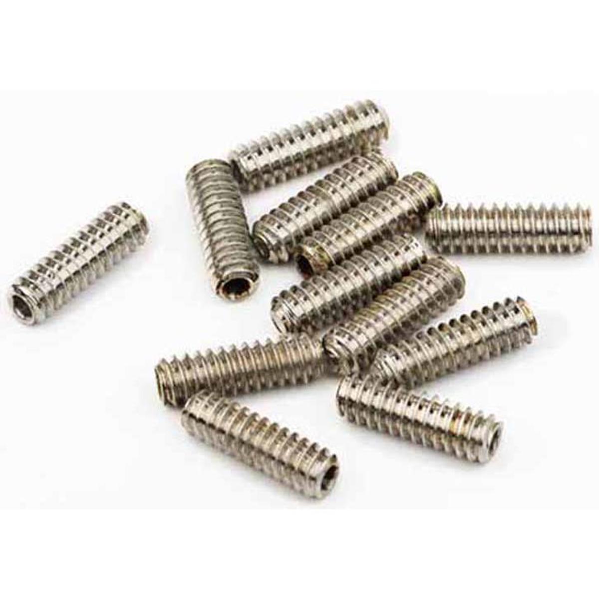 

Fender 6-32x7/16" Bass Bridge Saddle Height Adjust Screws, Nickel, 12 Pieces