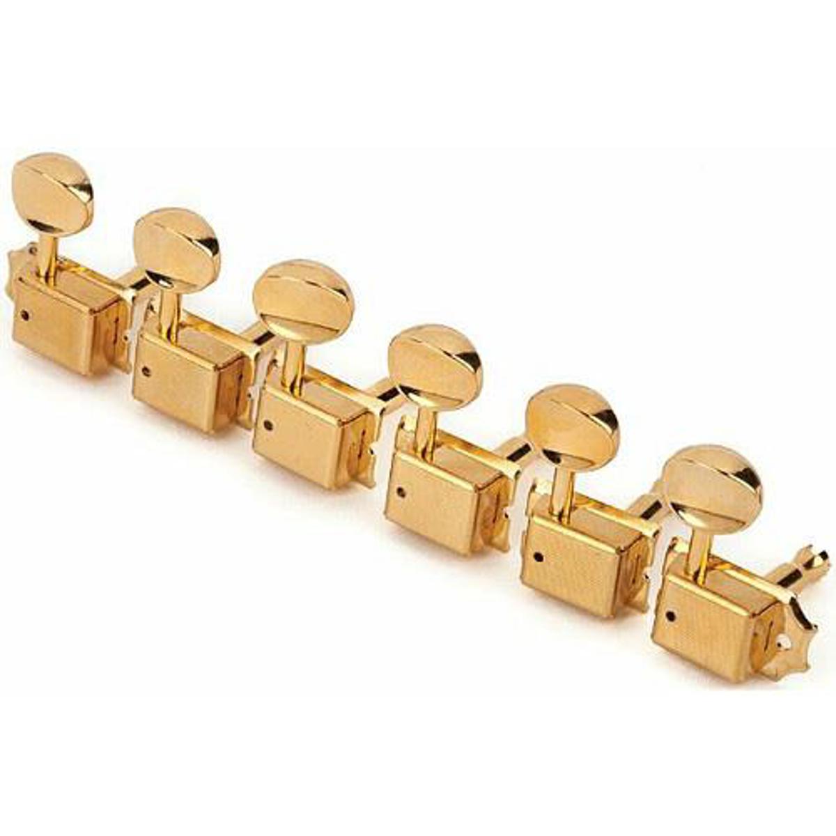 

Fender Tuning Machine for Vintage-Style Strat/Tele Guitars, 6 Pack, Gold