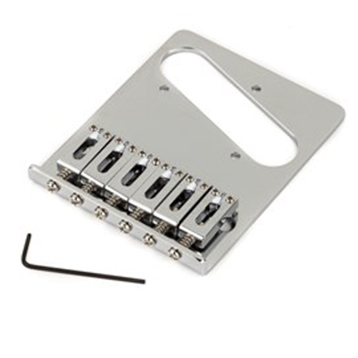 

Fender Standard Series Telecaster Guitar Bridge Assembly, Chrome