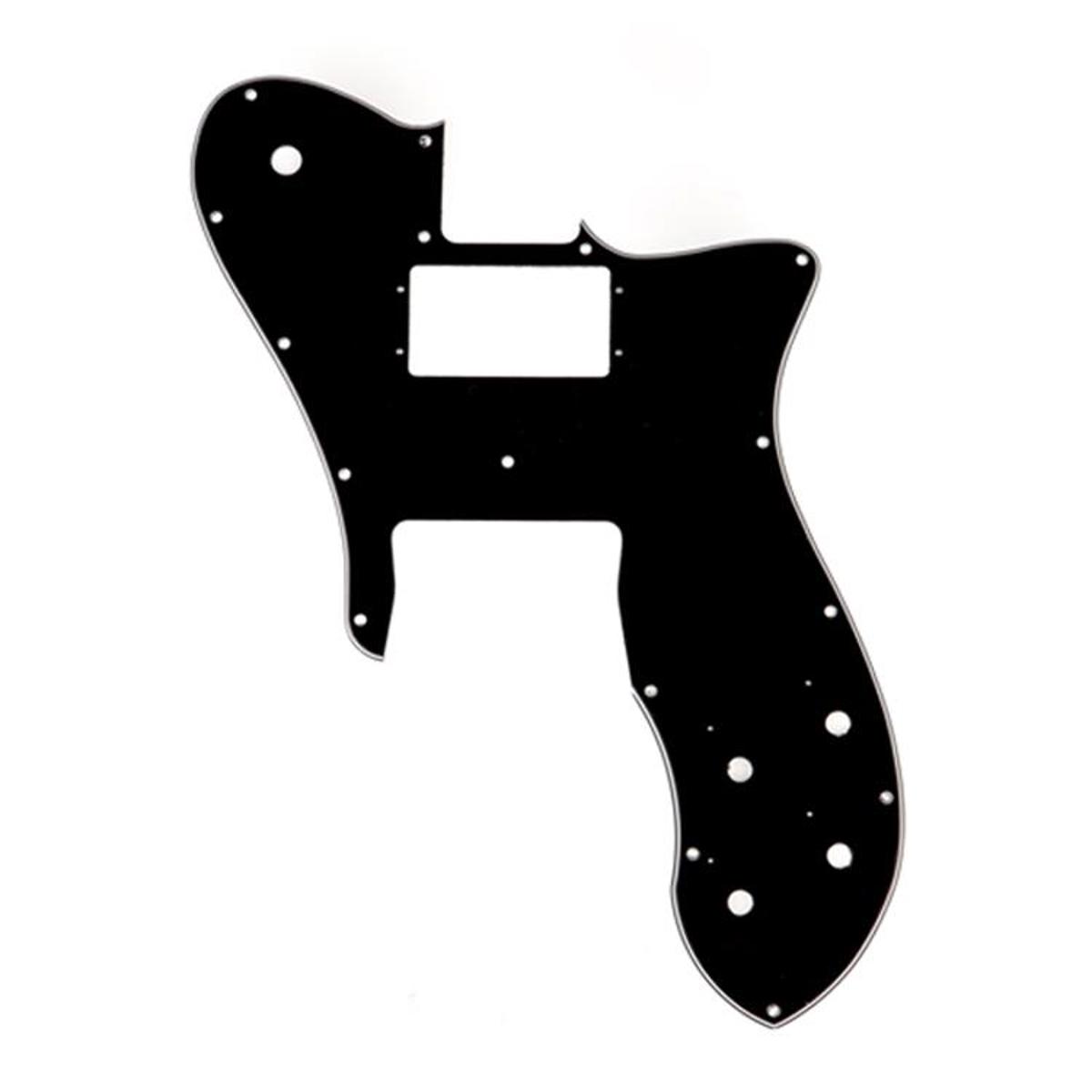 

Fender 3-Ply 16-Hole Pickguard for '72 Telecaster Custom Guitars, Black