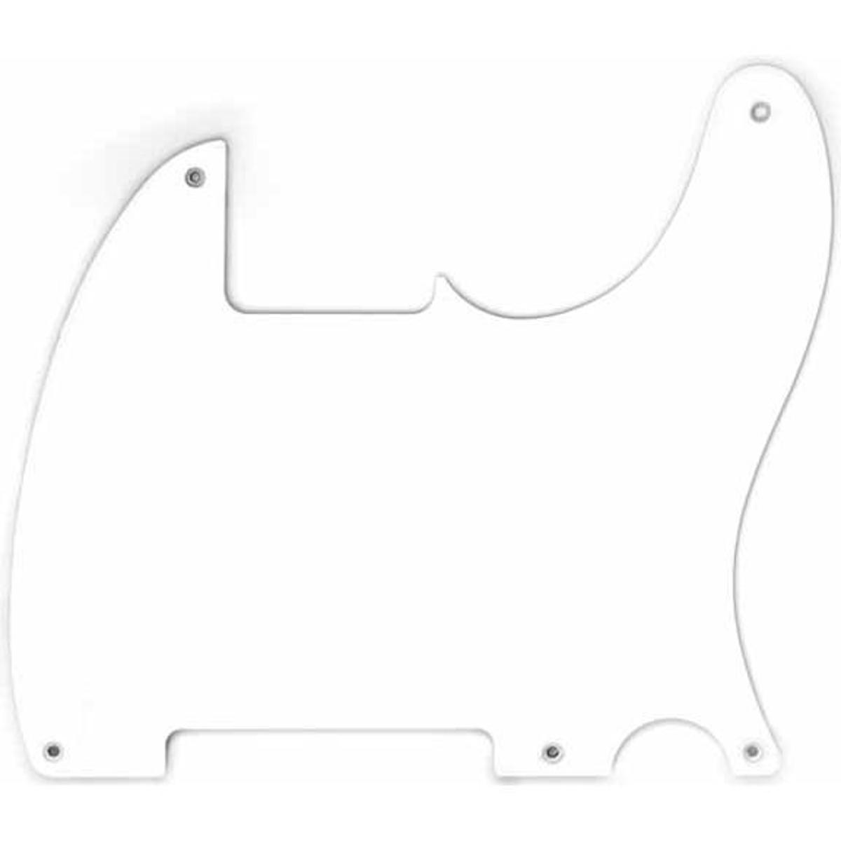 

Fender 1-Ply 5-Hole Pickguard for Classic Series '50s Esquire Guitars, White