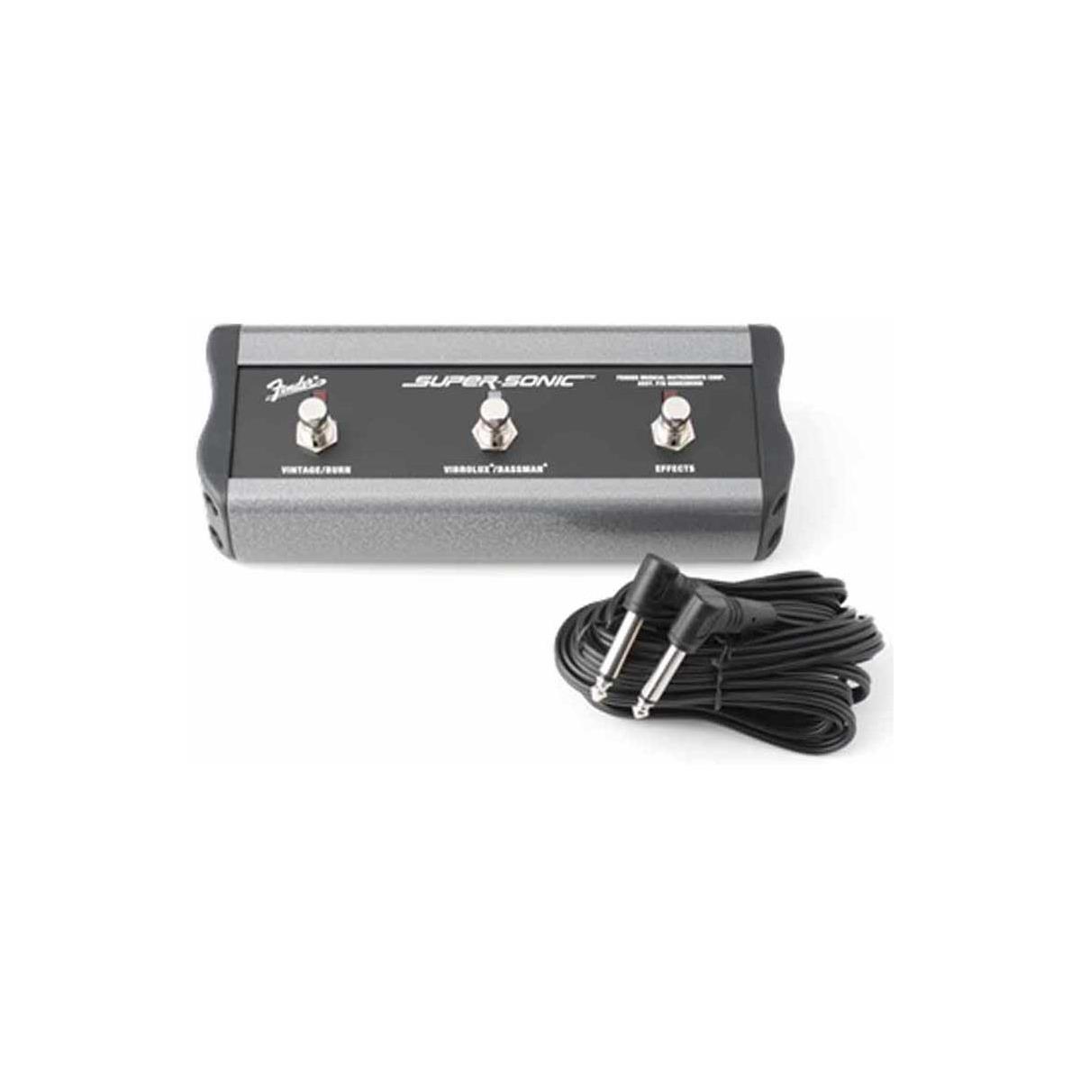 Image of Fender 3-Button Footswitch for Super-Sonic Series Amplifiers