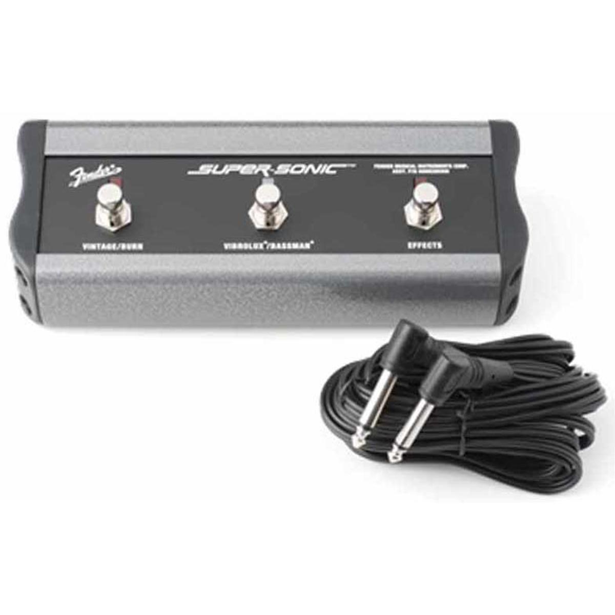 

Fender 3-Button Footswitch for Super-Sonic Series Amplifiers