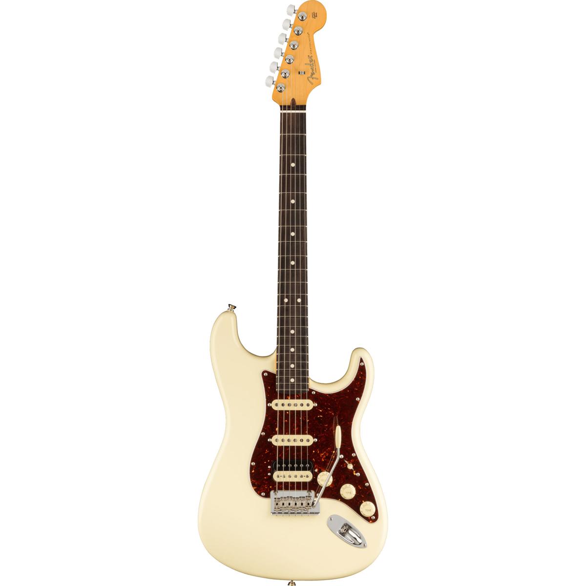 

Fender American Pro II Stratocaster HSS Electric Guitar, Rosewood, Olympic White