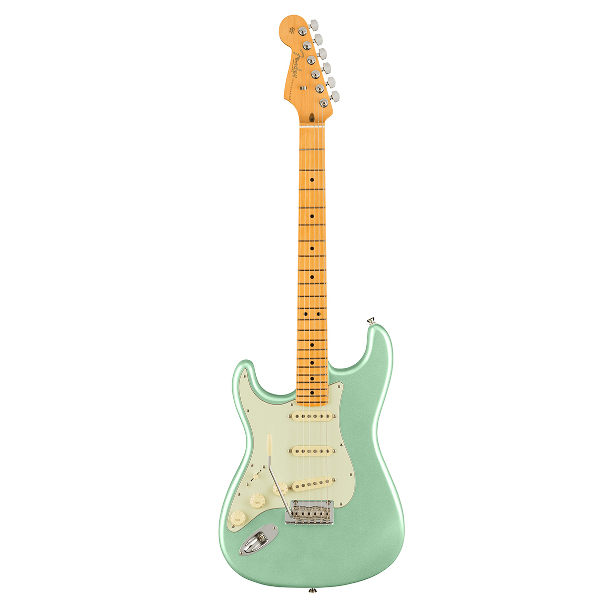 

Fender American Pro II Stratocaster LH Electric Guitar, Maple, Mystic Surf Green