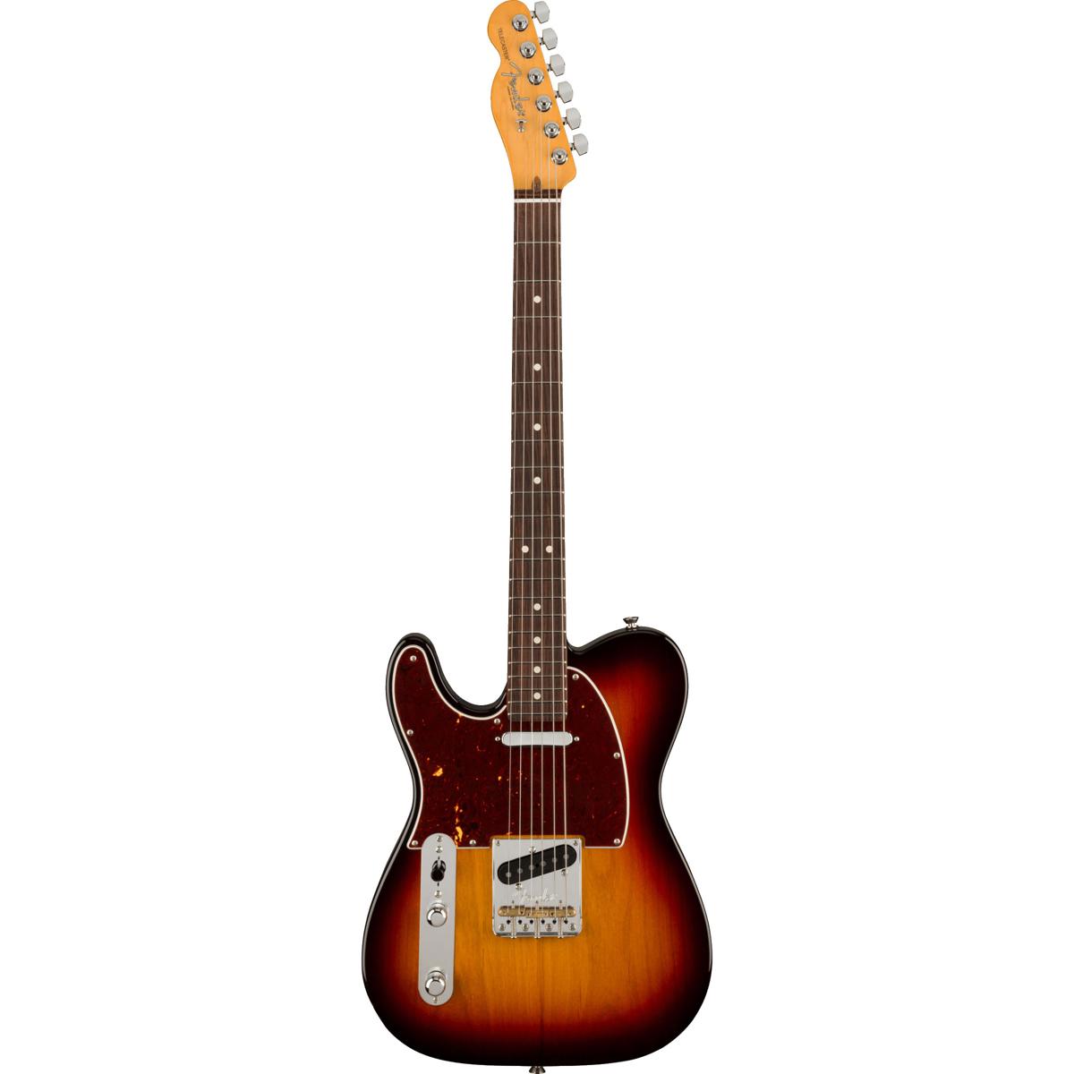 

Fender American Pro II Telecaster Left-Handed Guitar, Rosewood, 3-Color Sunburst