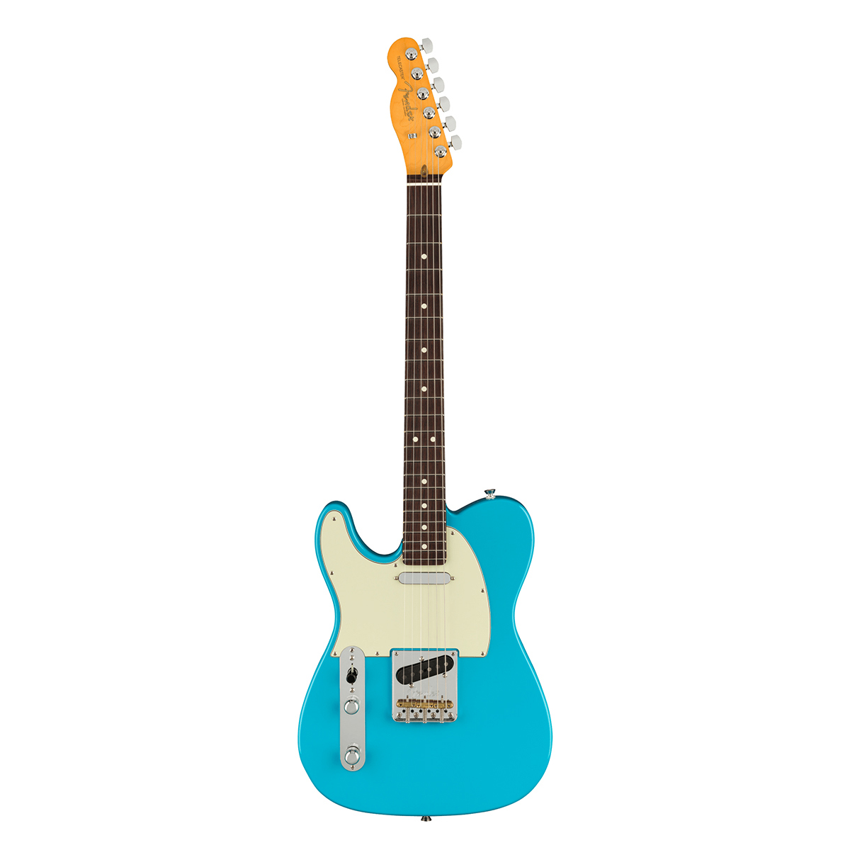 

Fender American Pro II Telecaster Left-Handed Guitar, Rosewood, Miami Blue
