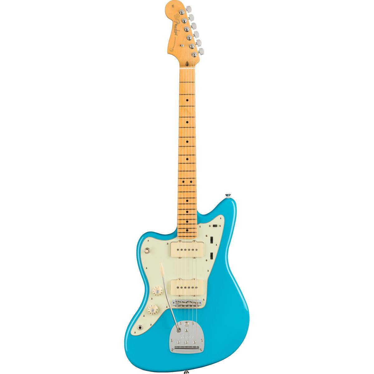 

Fender American Professional II Jazzmaster Left-Hand Electric Guitar, Miami Blue