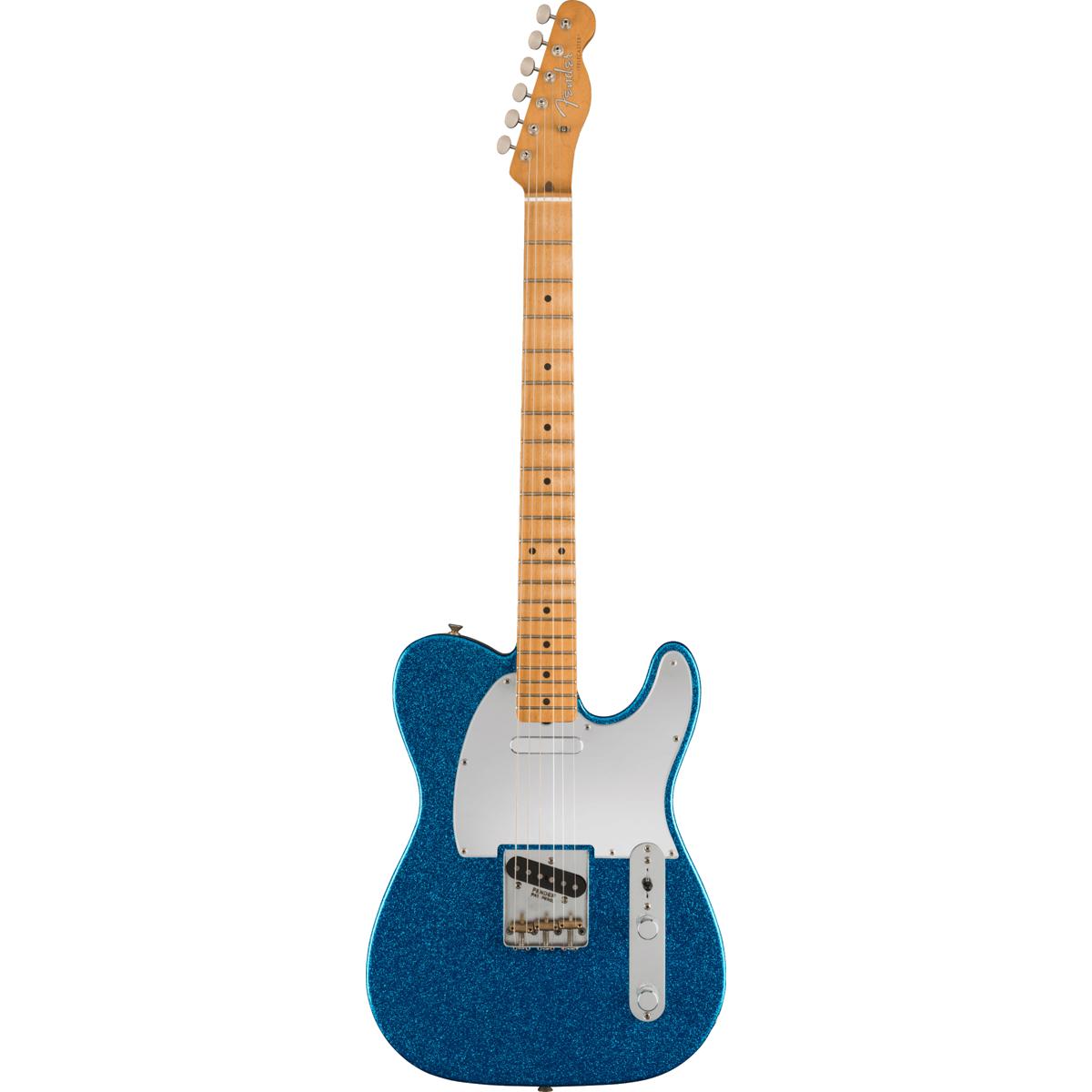 

Fender J Mascis Telecaster Electric Guitar, Bottle Rocket Blue Flake