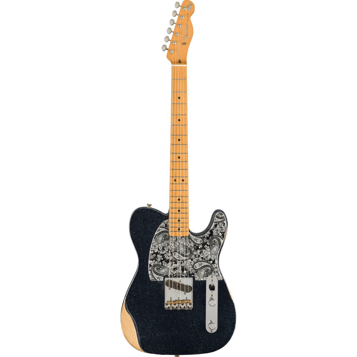 

Fender Brad Paisley Esquire Electric Guitar, Maple Fingerboard, Black Sparkle