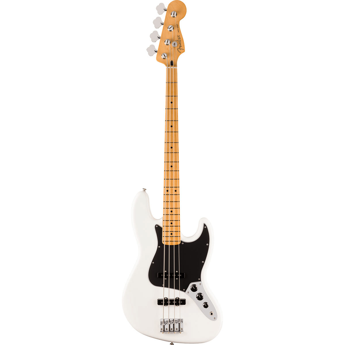

Fender Player II Jazz Electric Bass Guitar, Maple Fingerboard Polar White