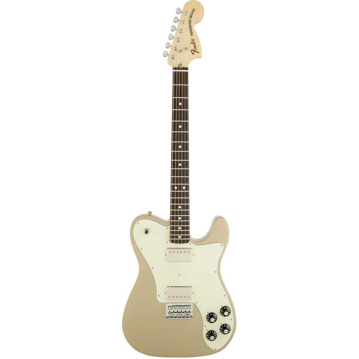 

Fender Artist Series Chris Shiflett Telecaster Deluxe Electric Guitar, Gold