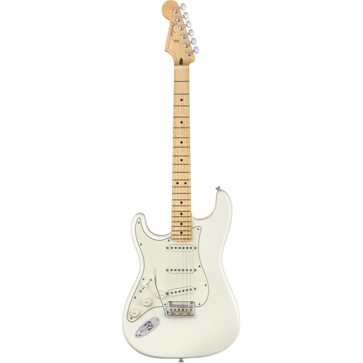 

Fender Player Stratocaster Left-Handed Electric Guitar, Polar White