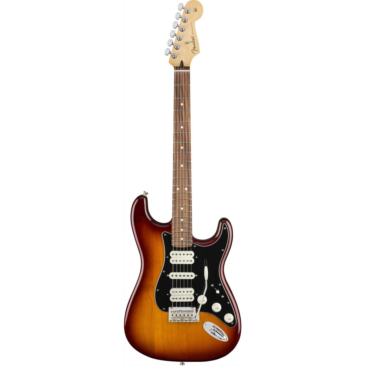 

Fender Player Stratocaster HSH Electric Guitar, Tobacco Sunburst
