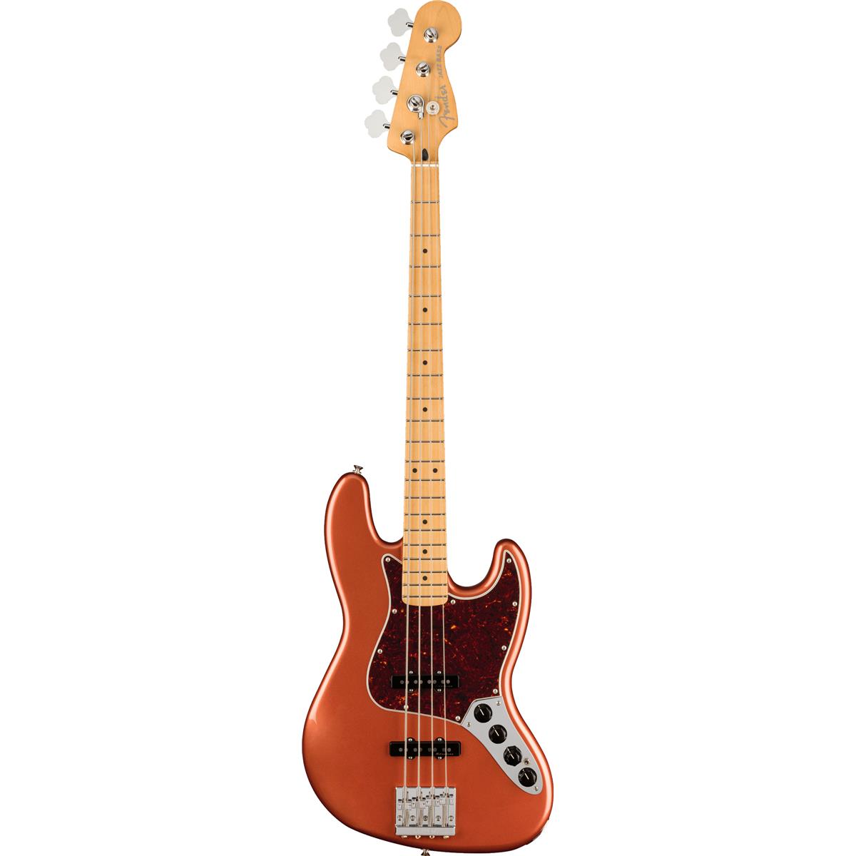 Fender Player Plus Jazz Bass Guitar, Aged Candy Apple Red -  0147372370