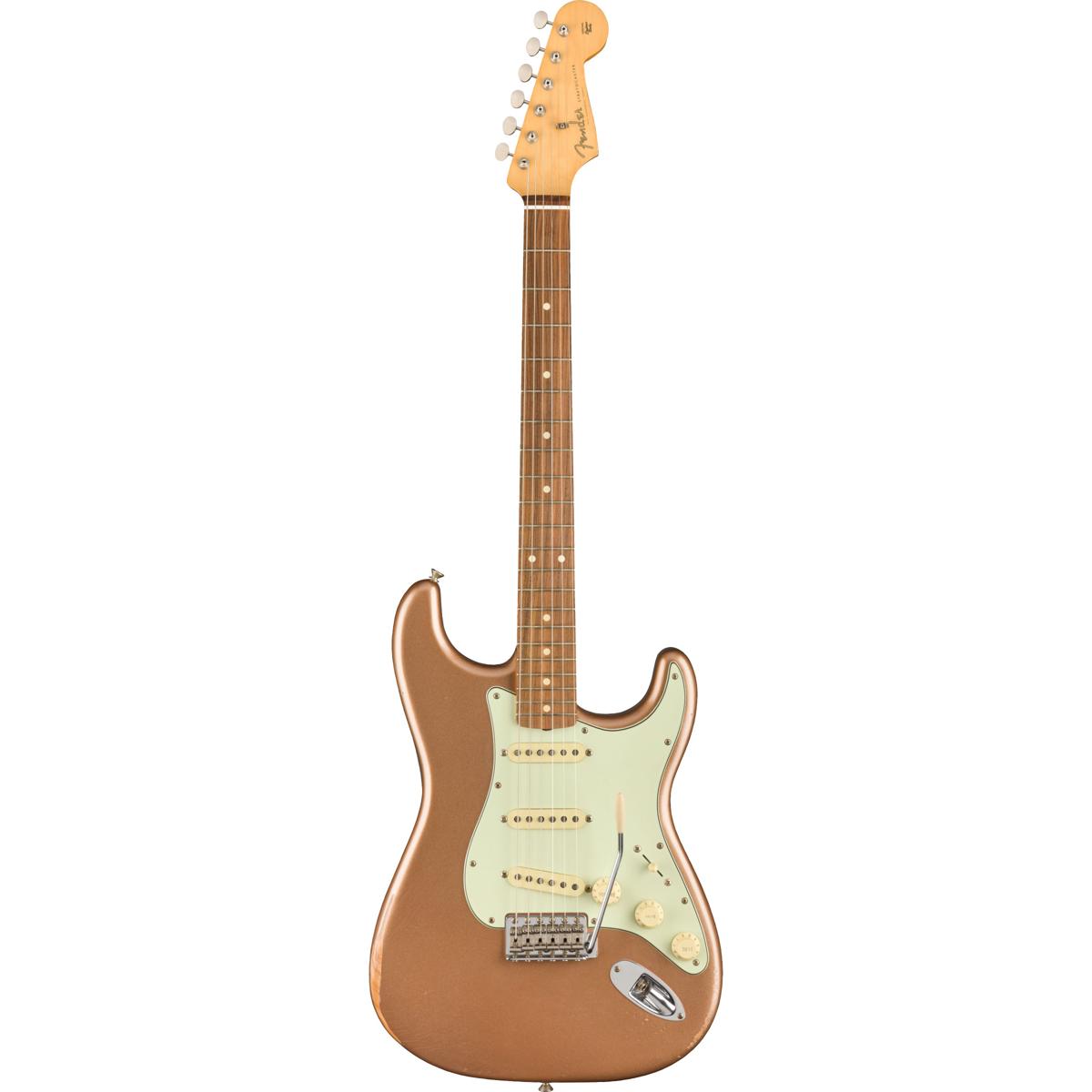 

Fender Vintera Road Worn '60s Stratocaster Electric Guitar, Firemist Gold