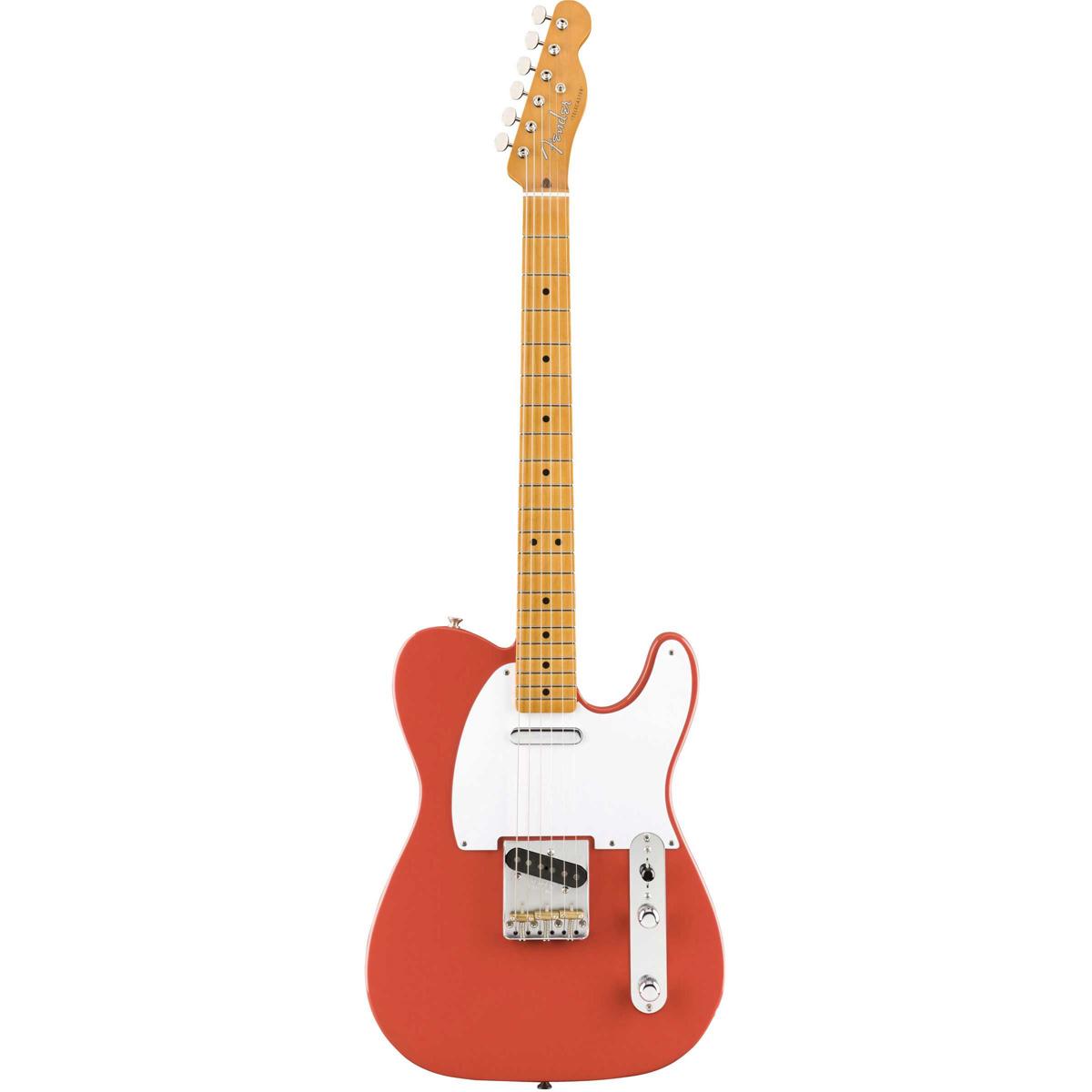 

Fender Vintera '50s Telecaster Electric Guitar, Maple Fingerboard, Fiesta Red