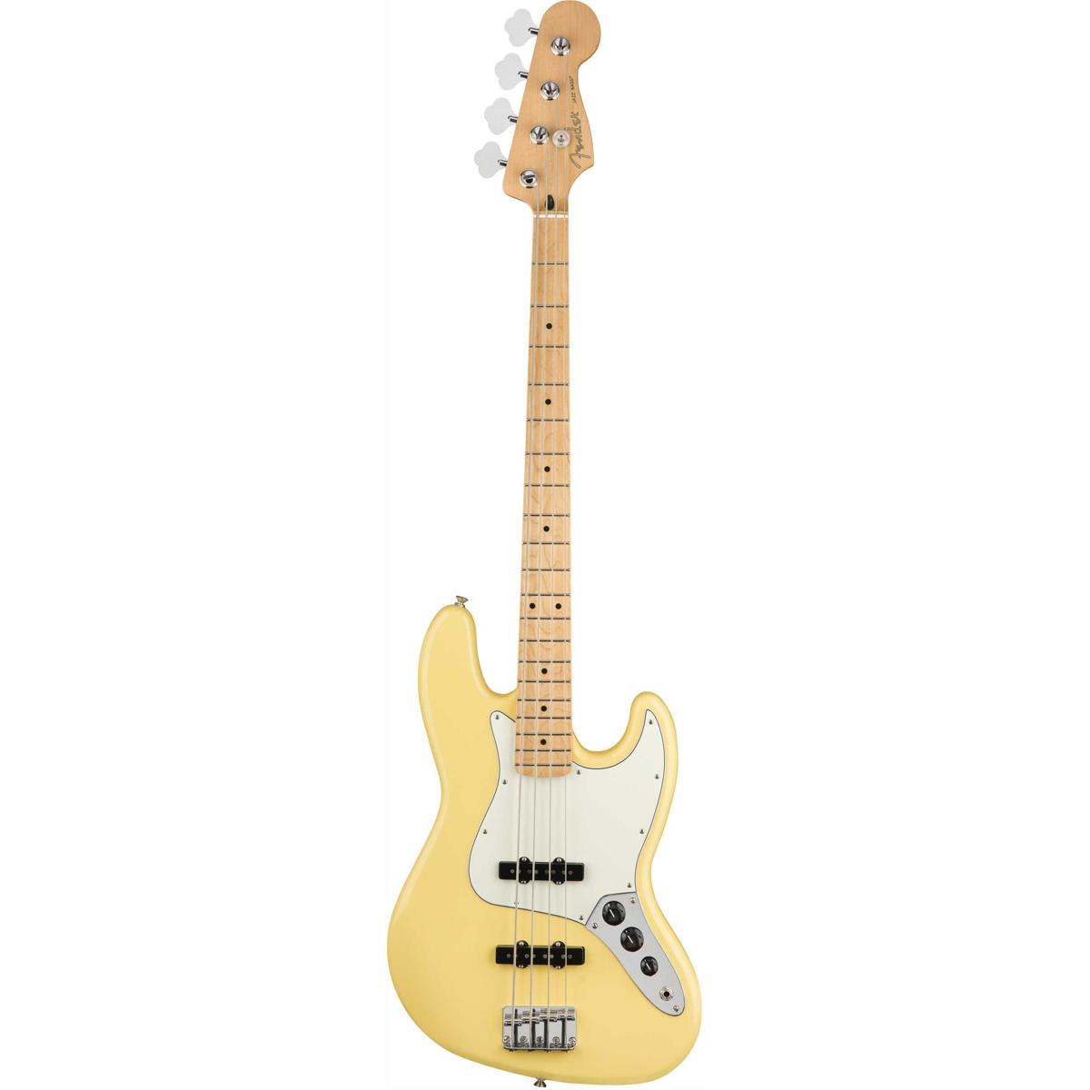 

Fender Player Jazz Electric Bass Guitar, Maple, Buttercream