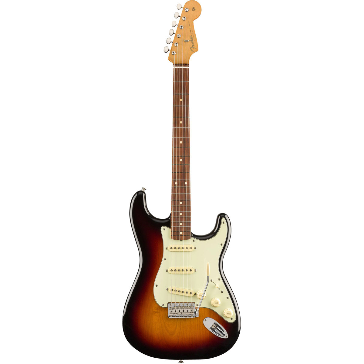 

Fender Vintera '60s Stratocaster Electric Guitar, Pau Ferro, 3-Color Sunburst