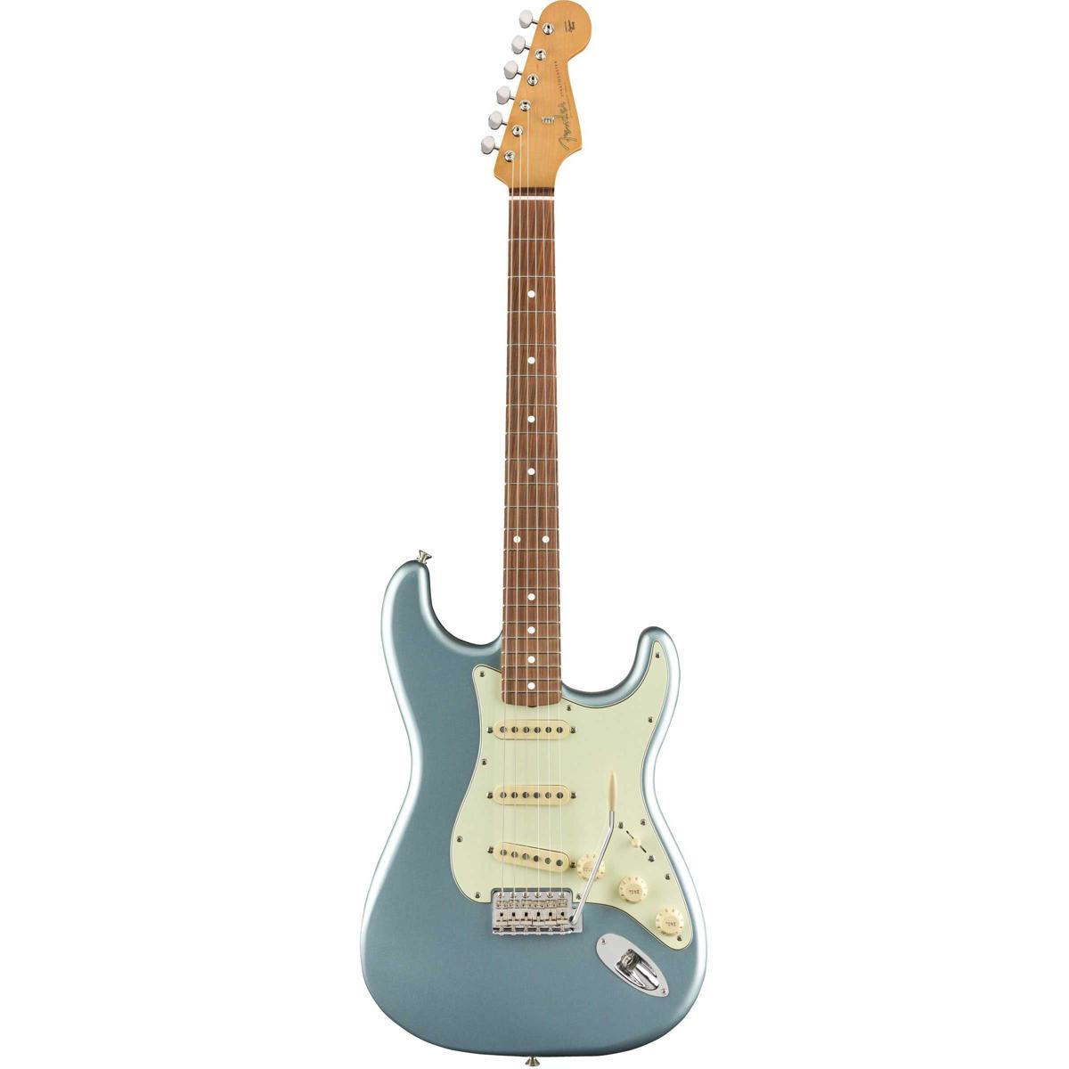 

Fender Vintera '60s Stratocaster Electric Guitar, Pau Ferro, Ice Blue Metallic