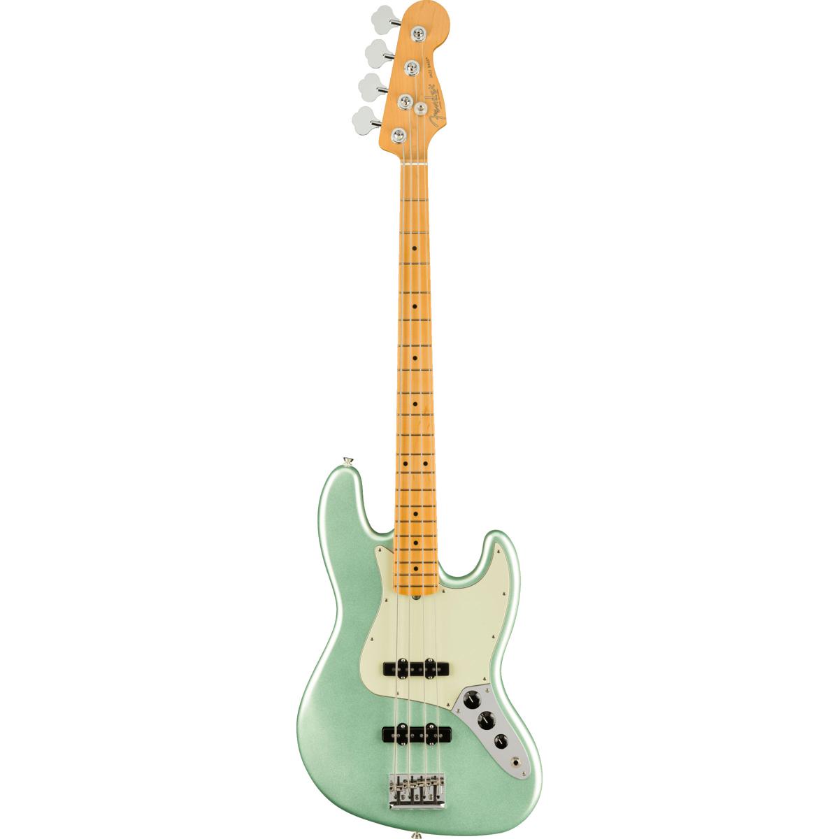 

Fender American Professional II Jazz Bass Guitar, Maple, Mystic Surf Green