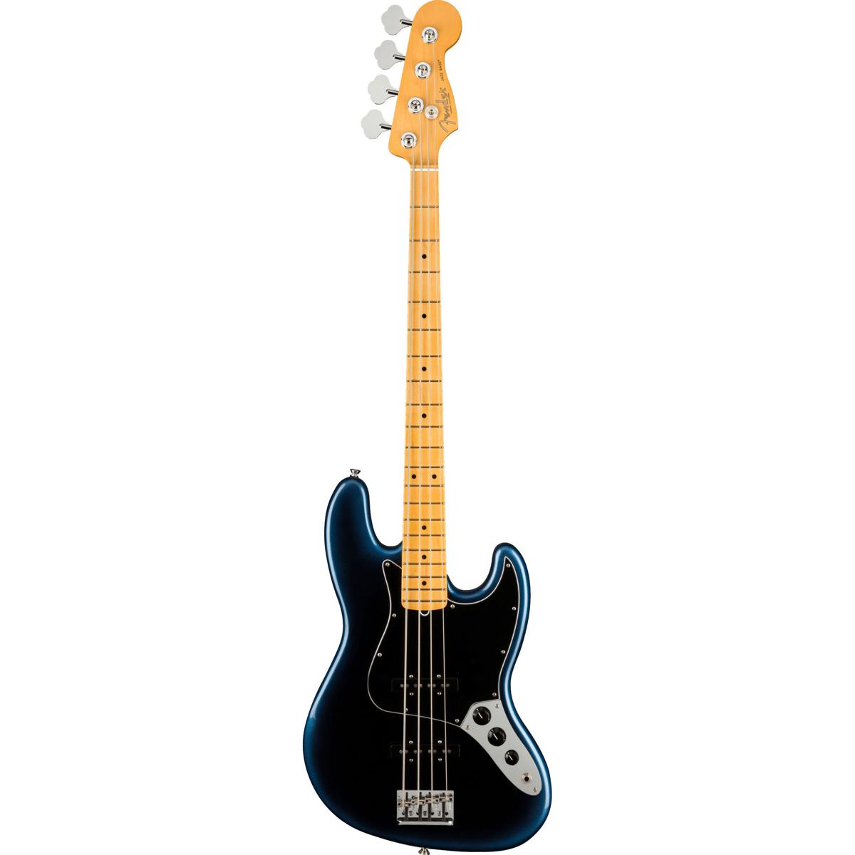 Бас-гитара Fender American Professional II Jazz, клен, Dark Night #0193972761