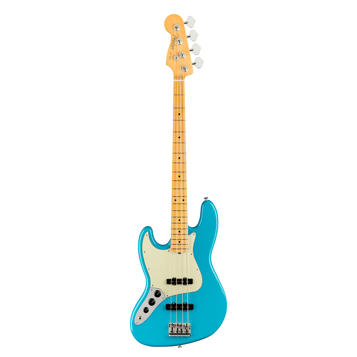 Бас-гитара для левшей Fender American Professional II Jazz, синий Майами