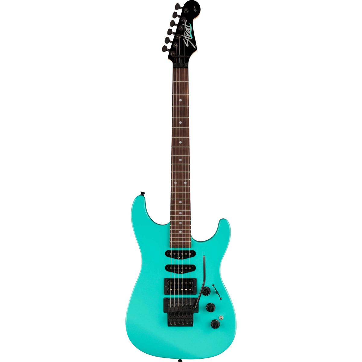 

Fender Limited Edition HM Strat Stratocaster Electric Guitar, Ice Blue