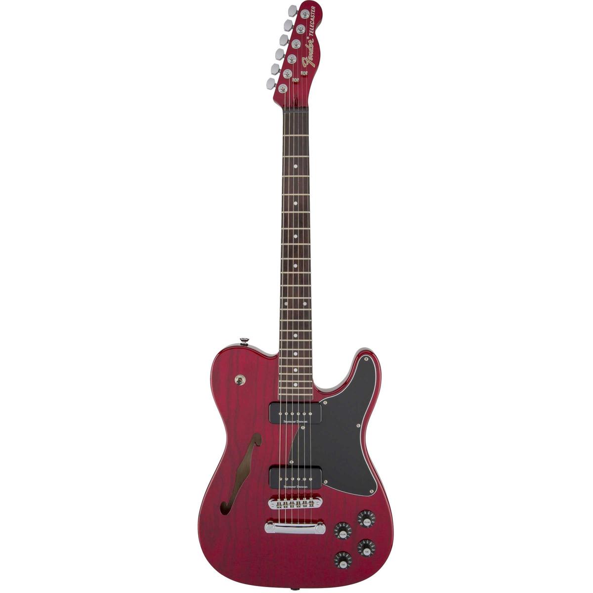 

Fender Jim Adkins JA-90 Telecaster Thinline, Laurel Fingerboard, Crimson Red