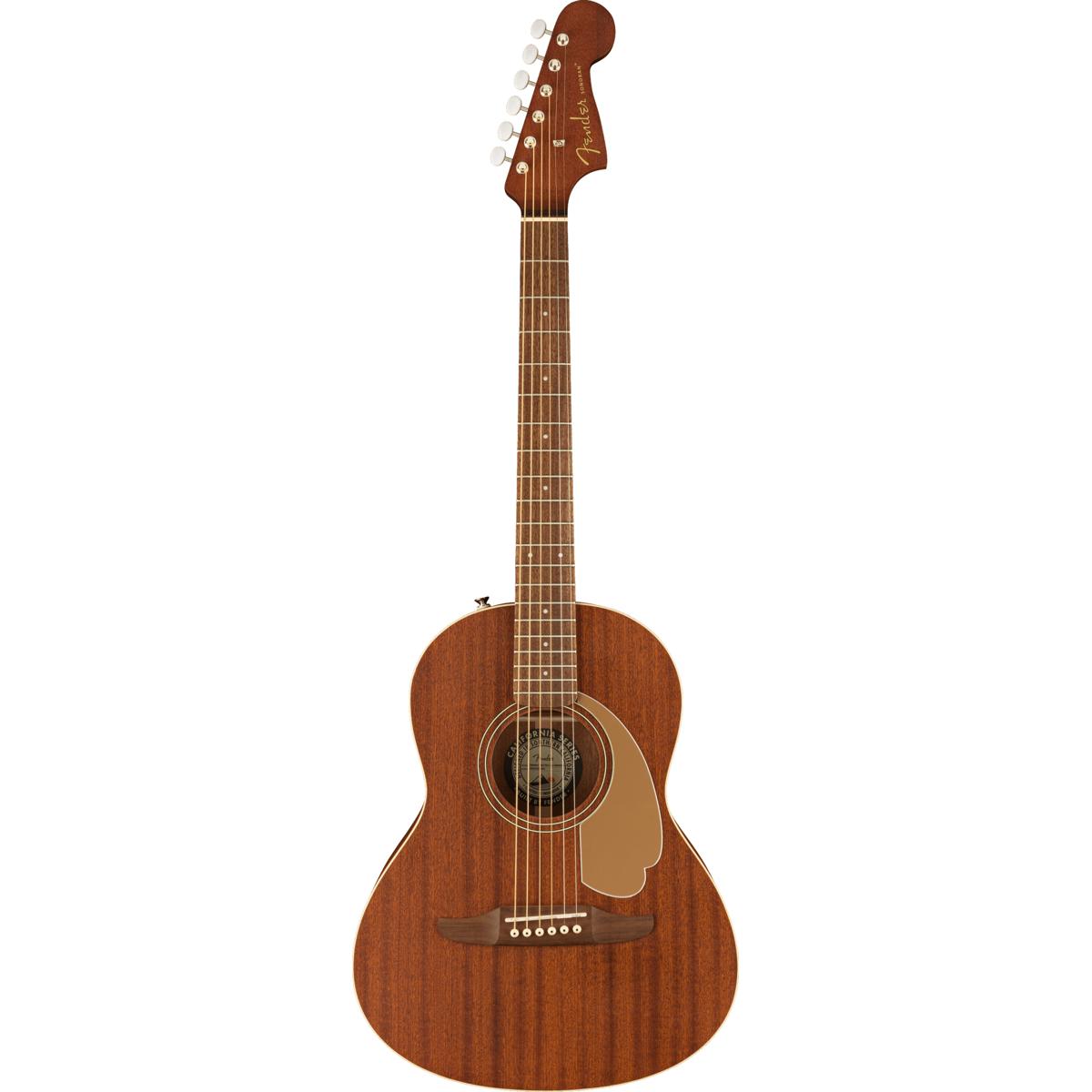 

Fender Sonoran Mini Acoustic Guitar, Natural Mahogany