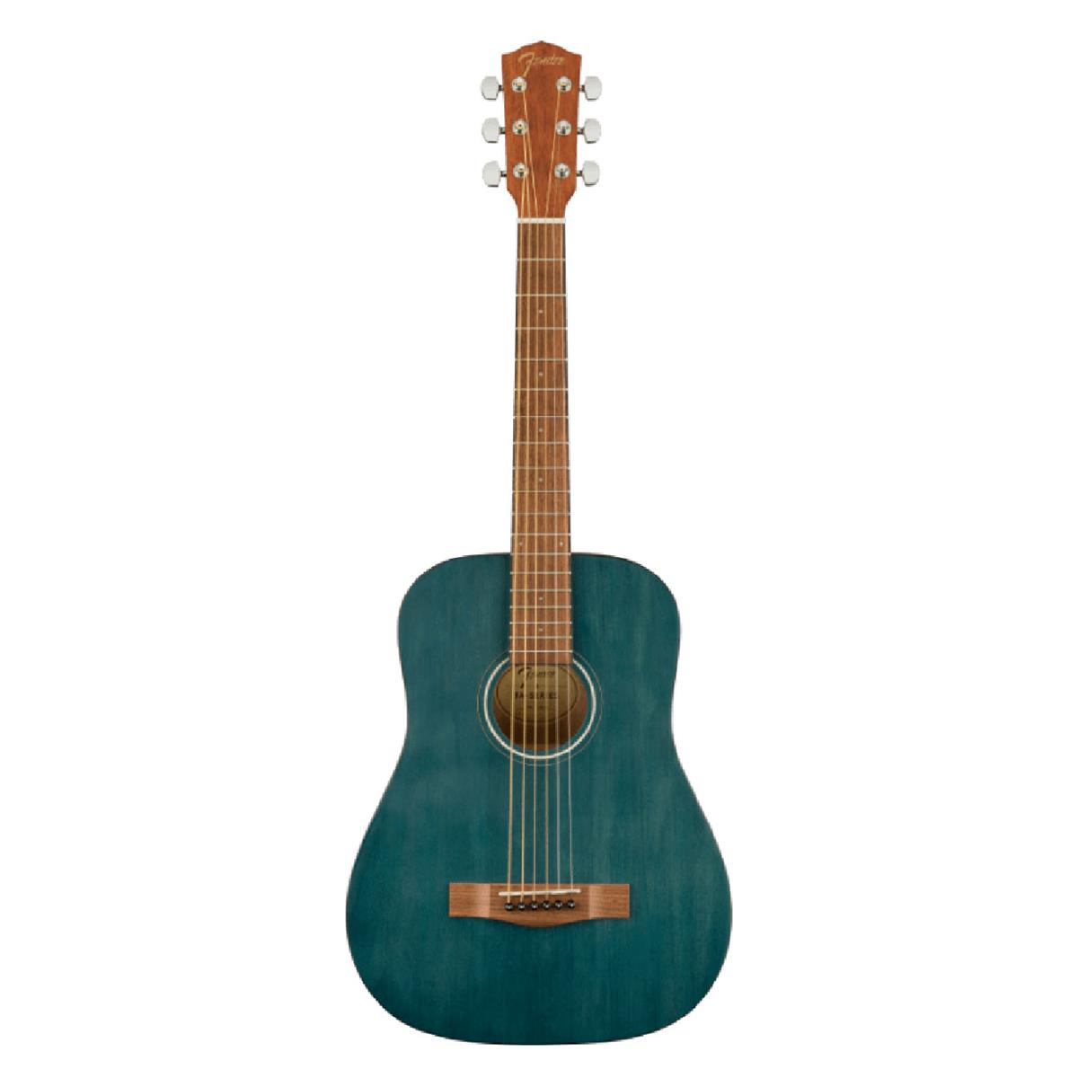 Fender FA-15 3/4 Scale Steel String Acoustic Guitar with Gig Bag, Blue -  0971170187