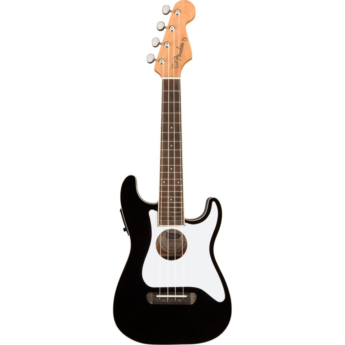 

Fender Fullerton Strat Uke, Black, No Bag