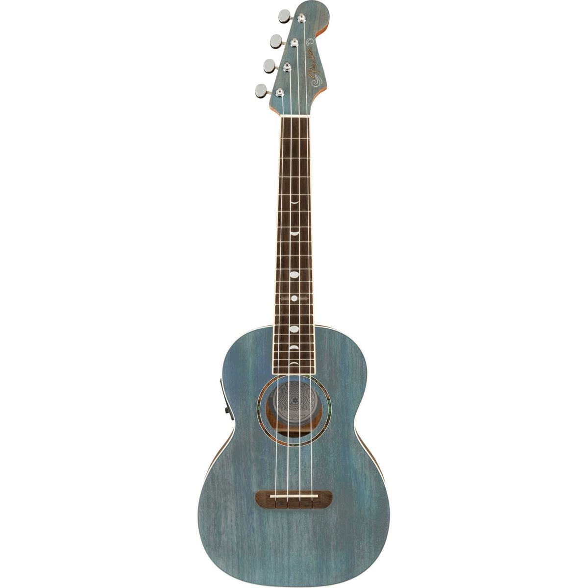 

Fender Dhani Harrison Ukulele, Walnut Fingerboard, Turquoise