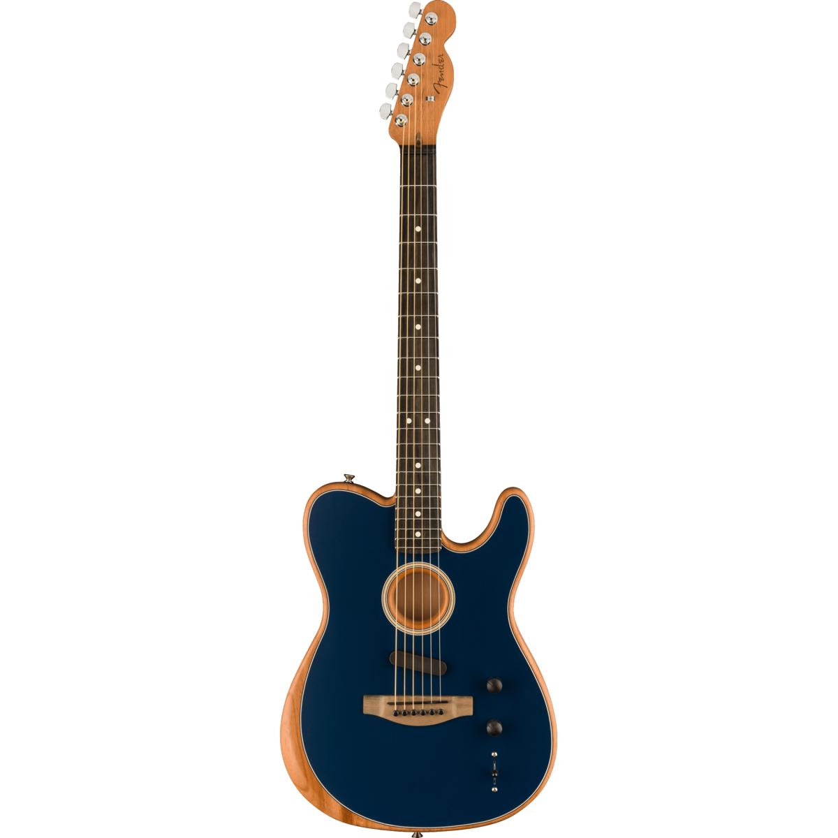 

Fender American Acoustasonic Telecaster Acoustic Electric Guitar, Steel Blue